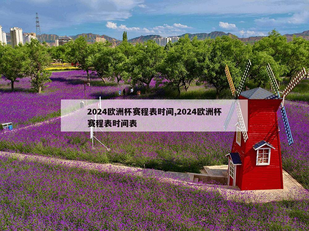 2024欧洲杯赛程表时间,2024欧洲杯赛程表时间表