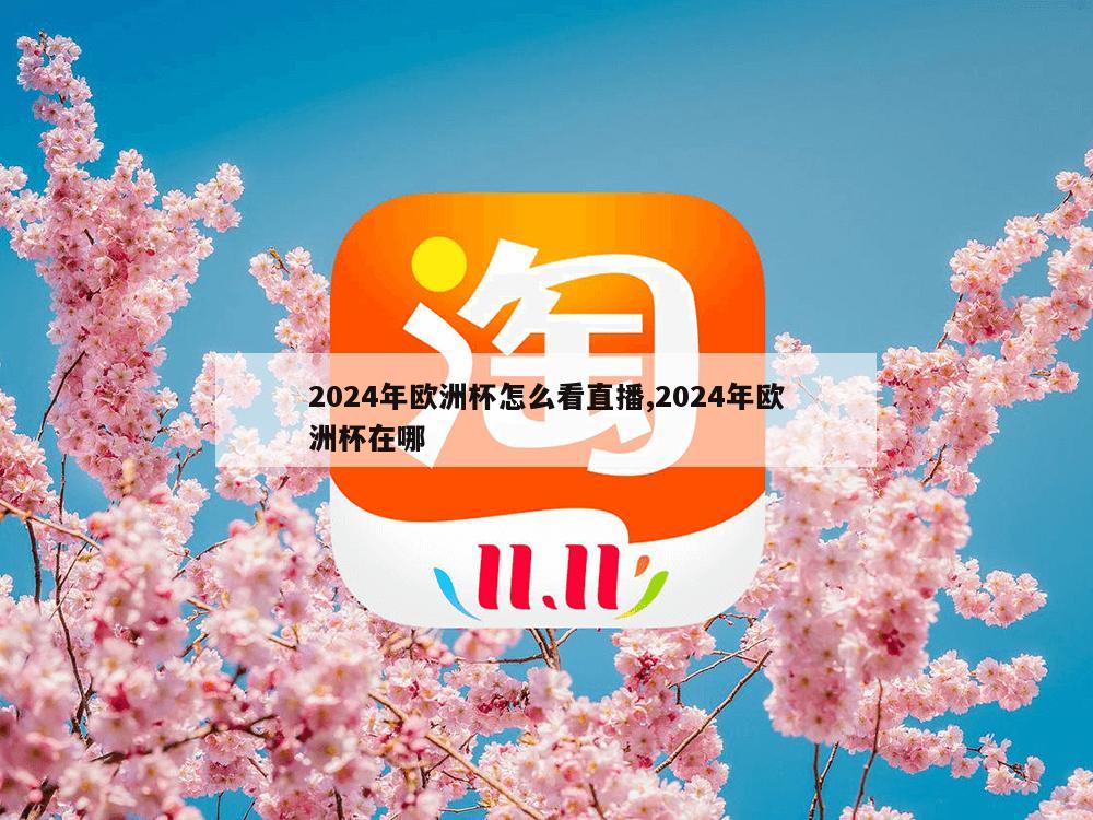 2024年欧洲杯怎么看直播,2024年欧洲杯在哪